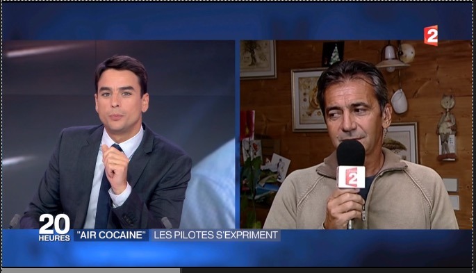 Twitter outré par l’attitude d’un des pilotes de « Air Cocaïne » au JT de France 2