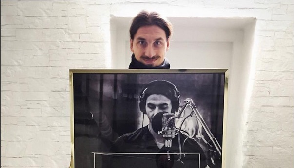 Insolite : Un disque d’or pour Zlatan Ibrahimovic !