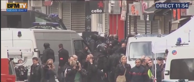 Vidéo : Les images du début de l’assaut à Saint-Denis