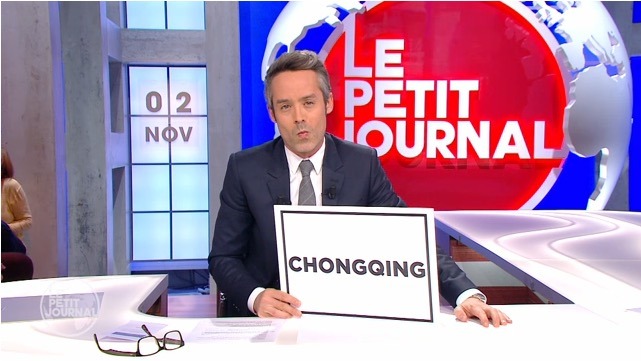 Le Petit Journal se moque de François Hollande en Chine