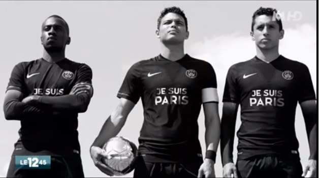 Arnaque : de faux maillots du PSG « Je suis Paris » en vente !