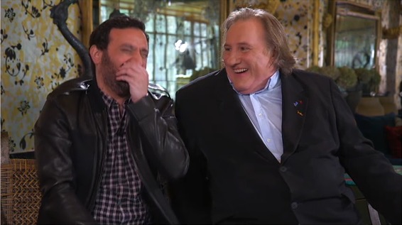 Gérard Depardieu et Cyril Hanouna : l’improbable interview ! (Vidéo)