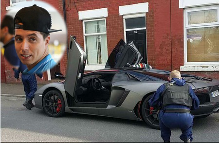 Samir Nasri se fait confisquer sa Lamborghini par la police