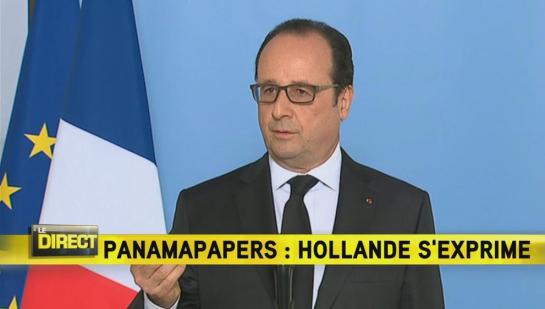 Panama Papers : F.Hollande promet des enquêtes et procédures judiciaires