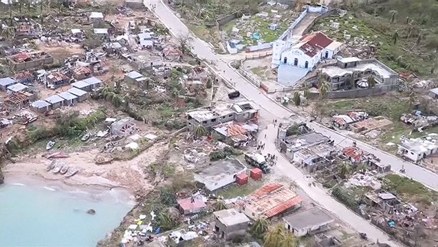 Haïti : plus de 800 morts après le passage de l’ouragan Matthew