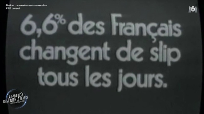 « 6,6% des Français changent de slip tous les jours »