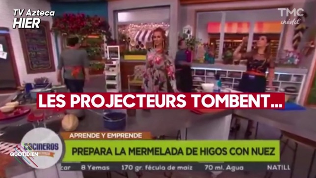 INCROYABLE : Le séisme mexicain en direct à la télévision !!!