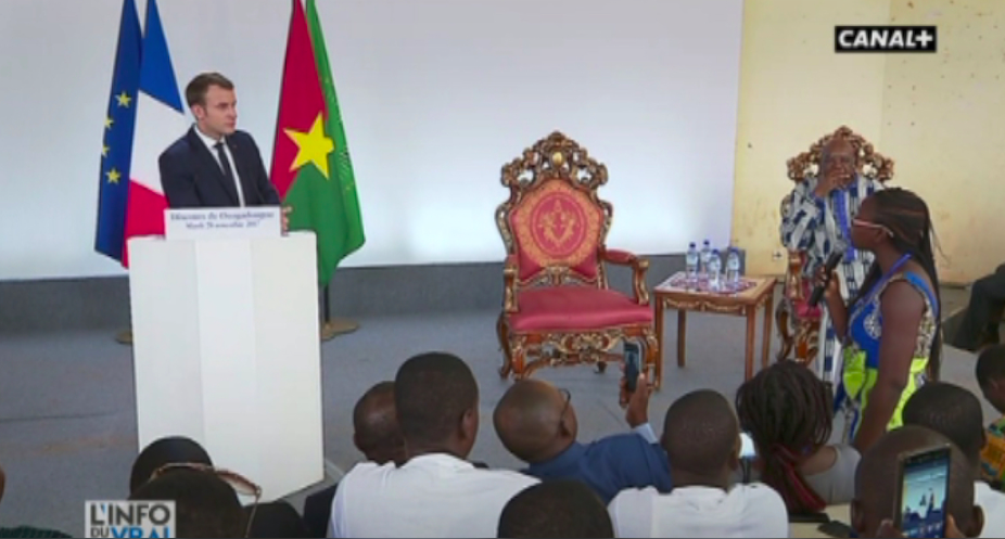 [Zap Actu] Quand Macron fait rire aux dépens du président du Burkina Faso (29/11/2017)