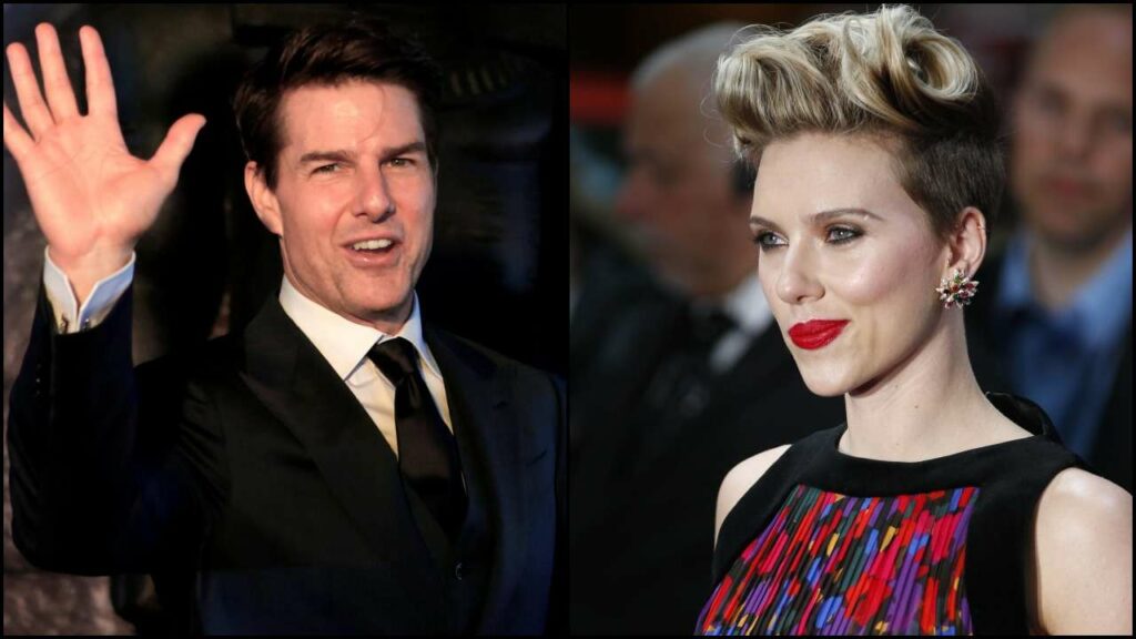 Tom Cruise et Scarlett Johansson les icônes du cinéma américain