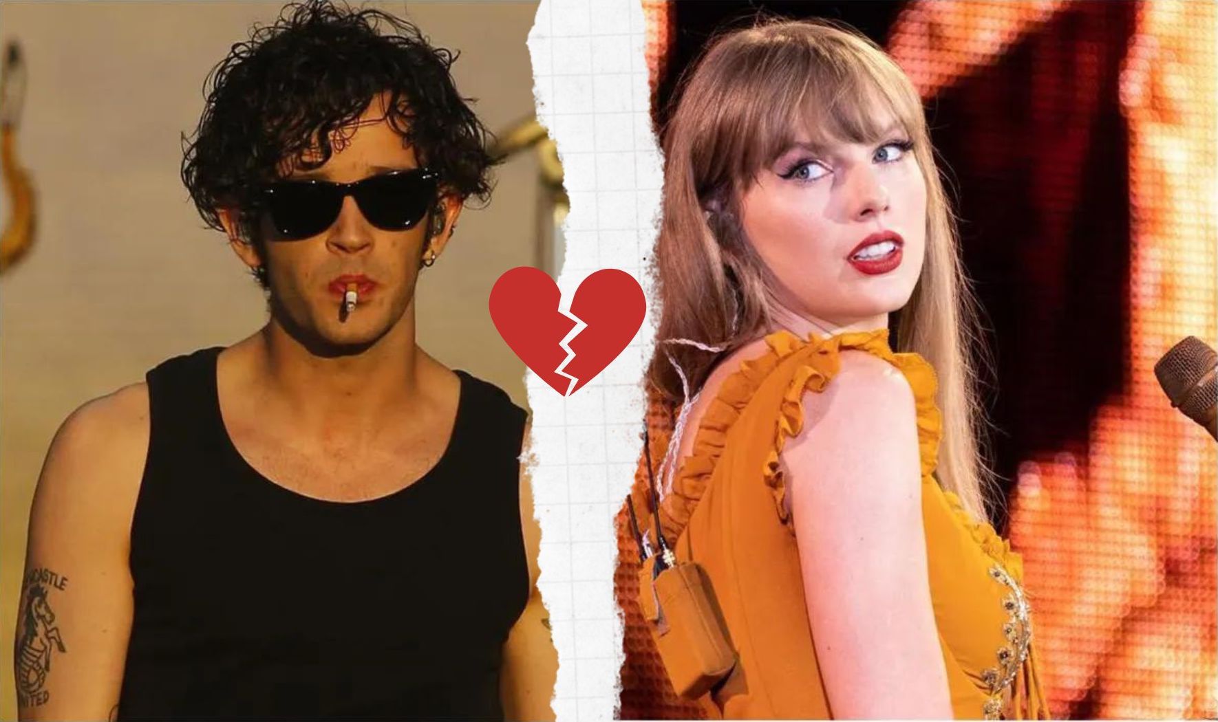 La separation de Taylor Swift et Matty Healy, déjà ?