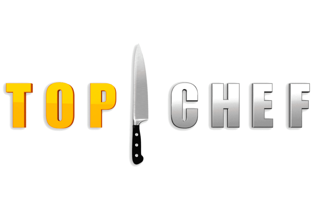 Logo emblématique de la Finale de Top Chef 2023, symbolisant aussi l'affrontement entre Danny et Hugo
