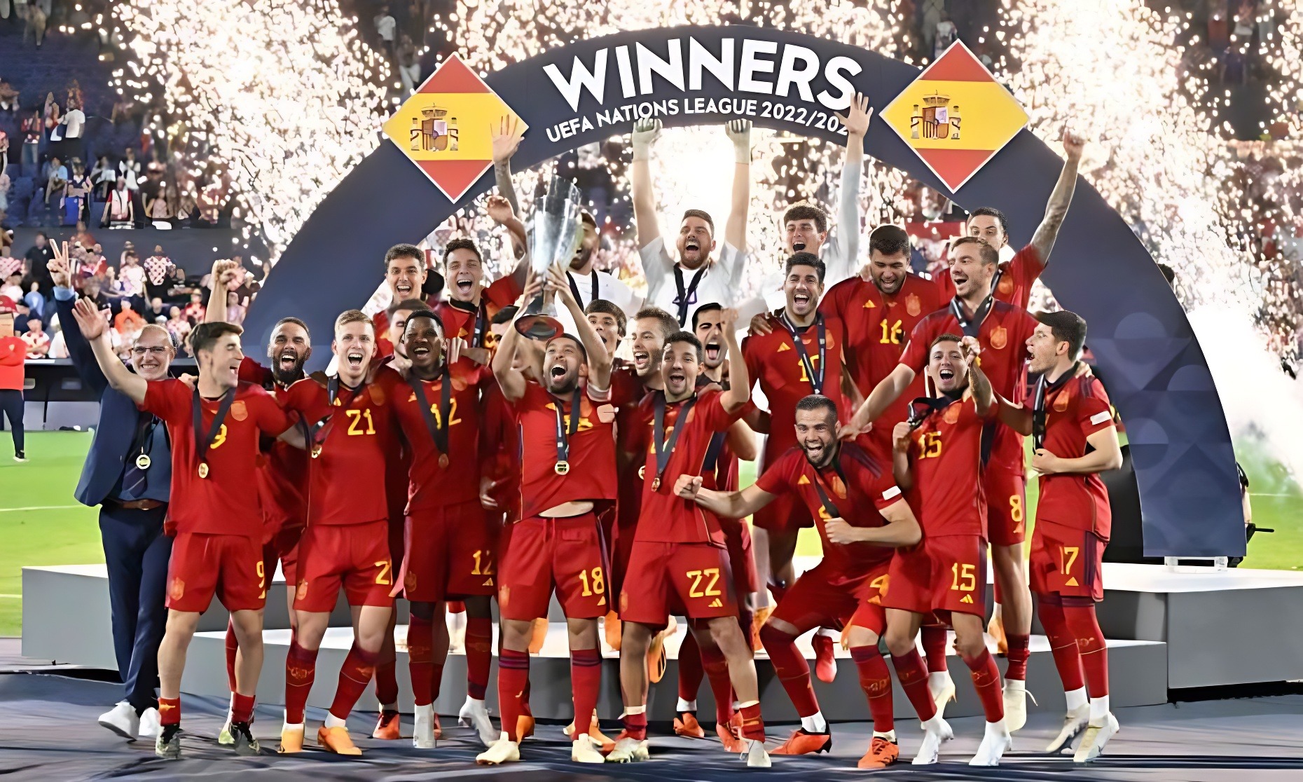 Spain's dazzling victory in the 2023 Nations League against Croatia