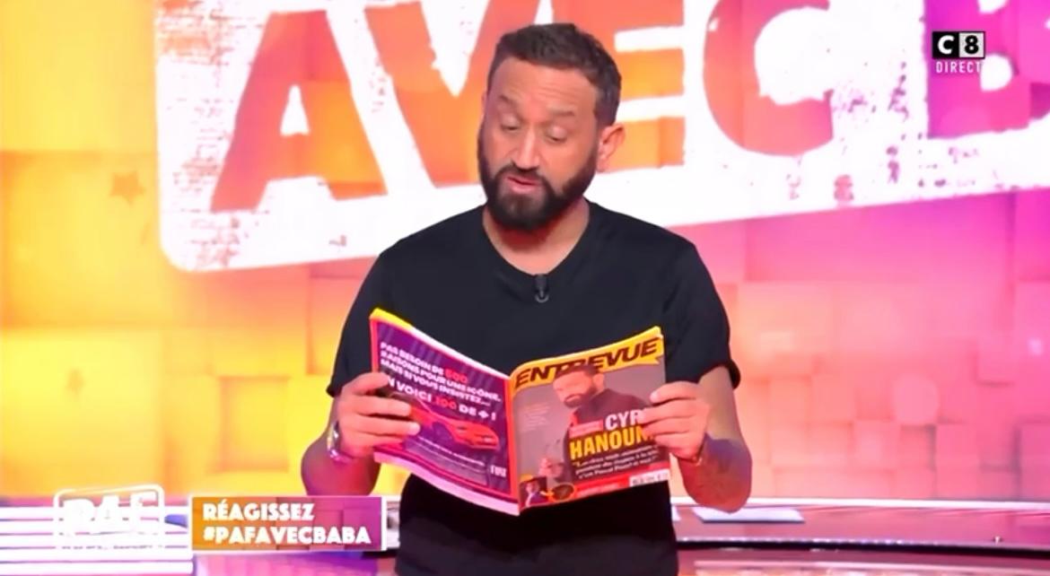 VIDEO – When Cyril Hanouna discovers his interview live in Entrevue!