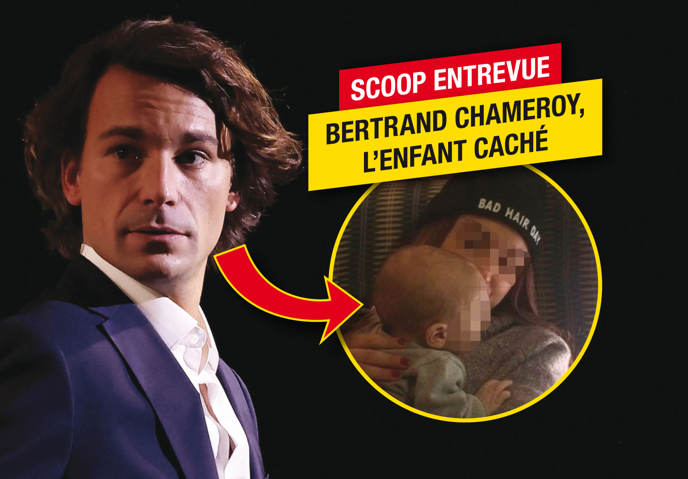 SCOOP INTERVIEW – Bertrand Chameroy’s hidden child! The real reason for his surprise departure from TPMP in 2016?