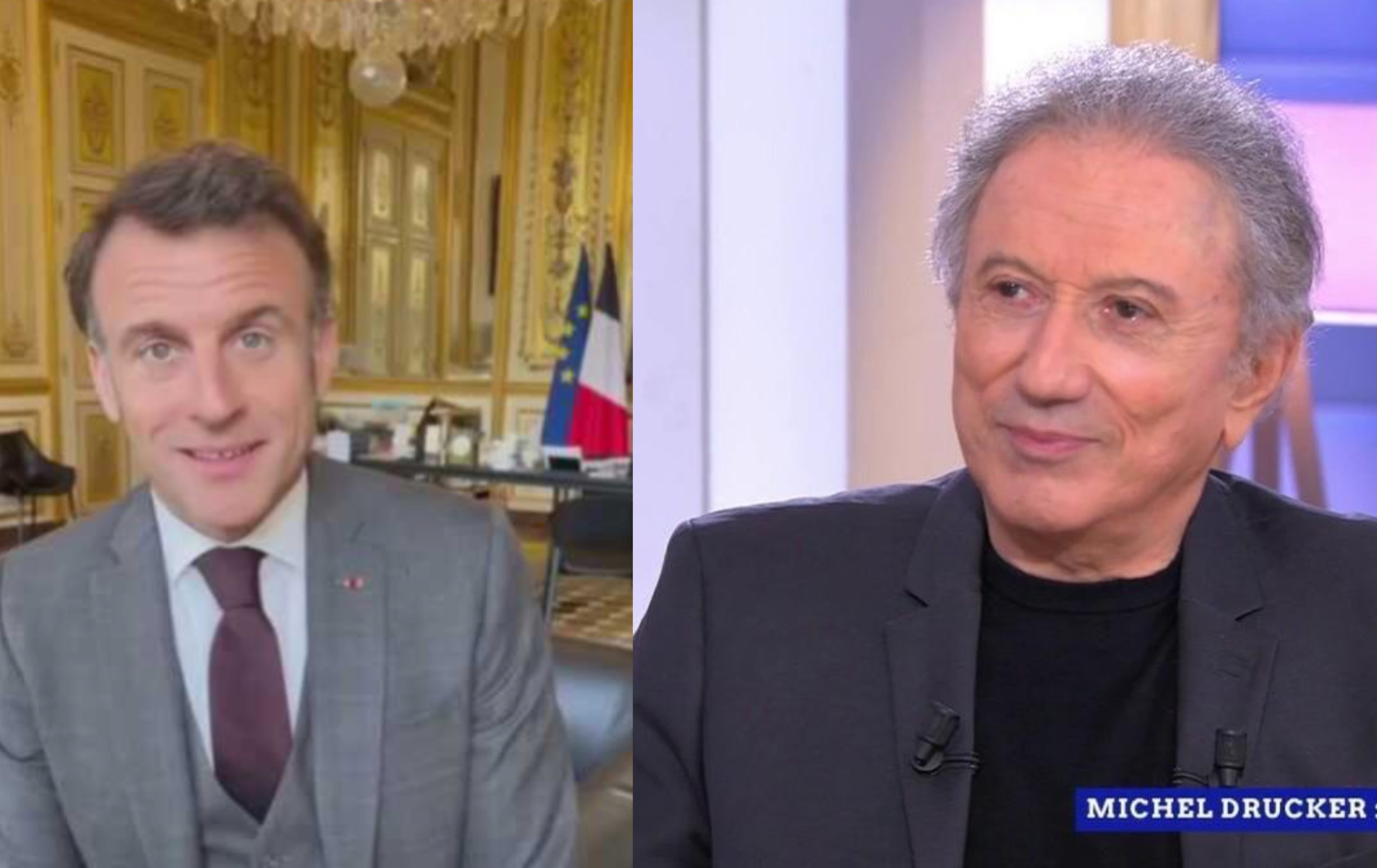 60 ans de carrière pour Michel Drucker et un hommage tutoyé d’Emmanuel Macron