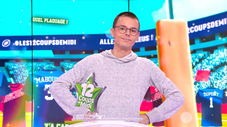 TF1 soulagé, Emilien efface Christian Quesada des 12 coups de midi
