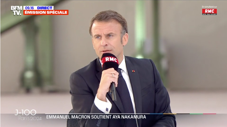 Macron sur les JO 2024 : la cérémonie d’ouverture sera « limitée au Trocadéro » en cas de menace