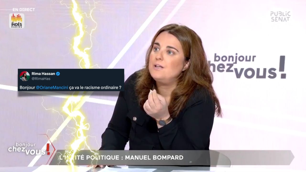 Rima Hassan et Manuel Bompard exaspérés par les questions d’Oriane Mancini