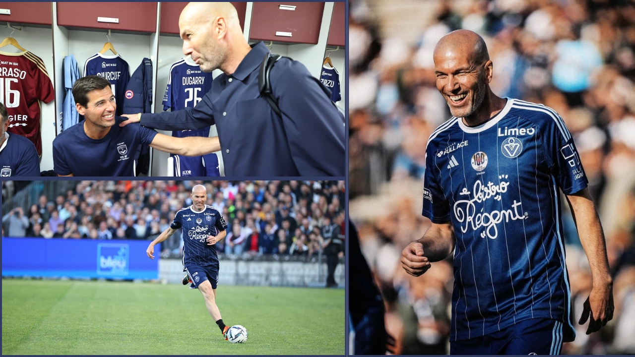 Du grand Zidane, passeur décisif pour son retour à Bordeaux (vidéo)